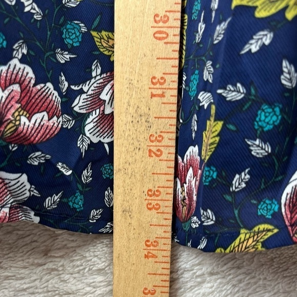 UMGEE Floral Boho Mini Dress Small Cottagecore Prairie - Picture 13 of 14